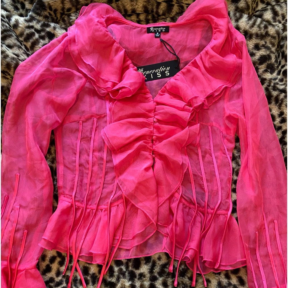 *SOLD* Generation Kiss Muse Chiffon Top
